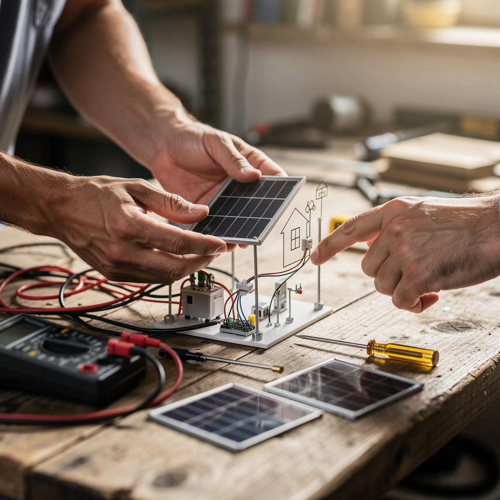EnergyRuralHub Bradu commune renewable energy community landscape in Argeș county, Romania